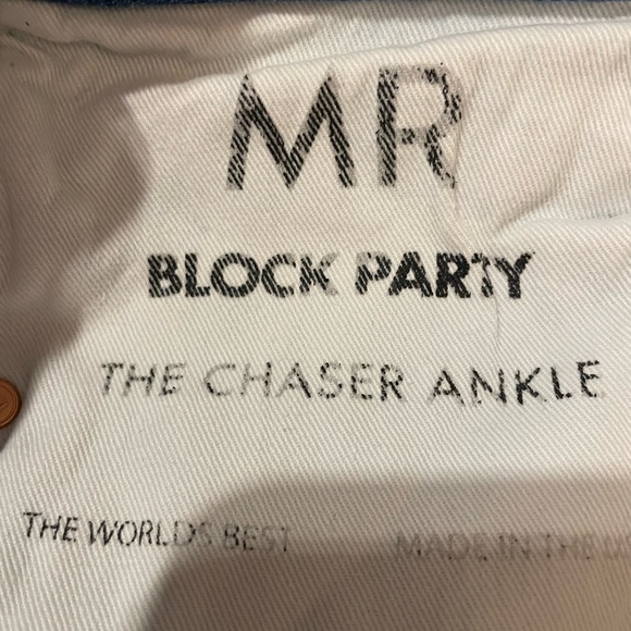 MOTHER MR Block Party The Chaser Ankle Jeans - Picture 7 of 9